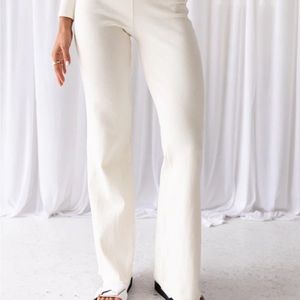 Day Club Organic Cotton Rib Pants